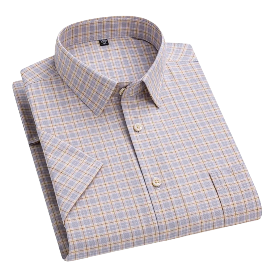 Kasper™ | חולצת קאטון קצרה