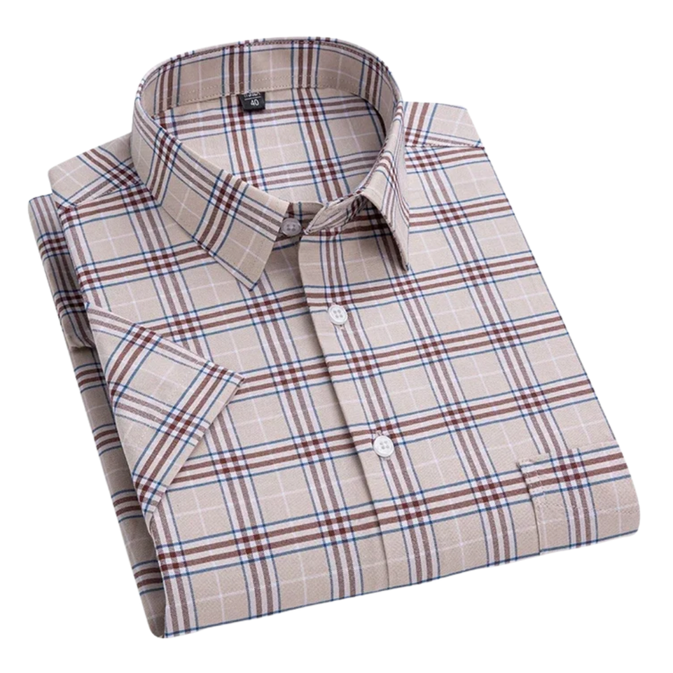 Kasper™ | חולצת קאטון קצרה