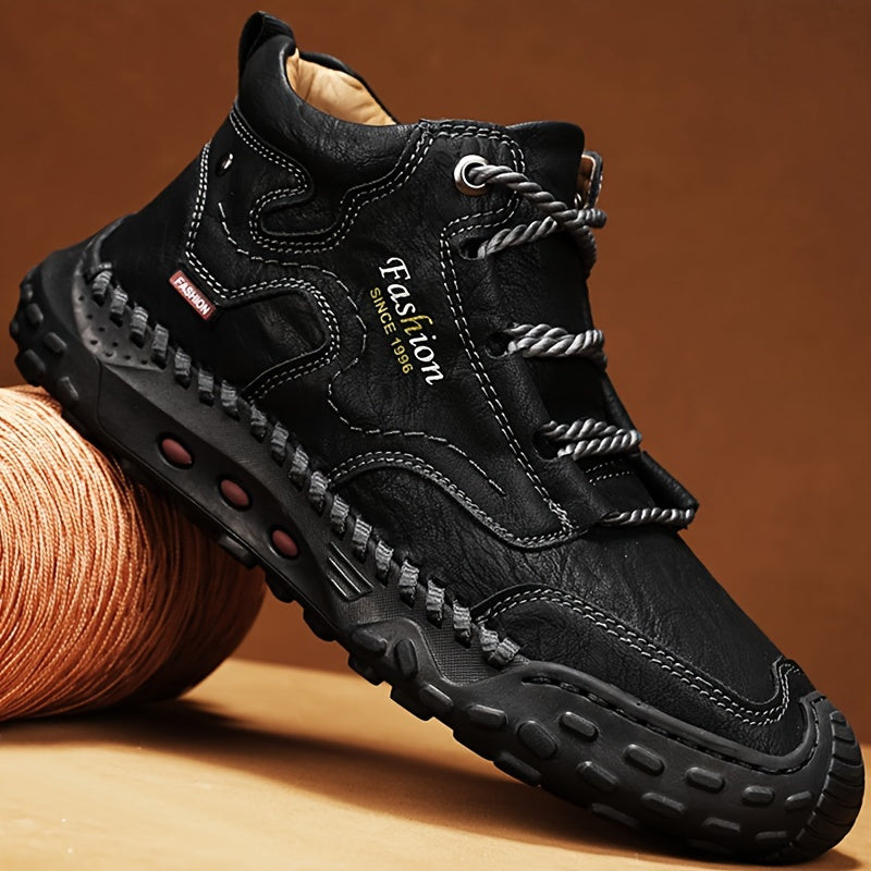 קולמן | נעליים נמוכות מעור עם סוליית אנטי-סליפ